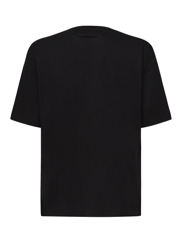 The Best Shops ZEGNA: t-shirts - Cotton And Silk T-Shirt