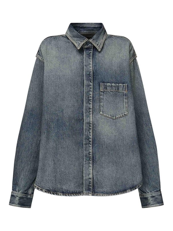 Balenciaga シャツ - ブルー - ブルー | 783691THW254245