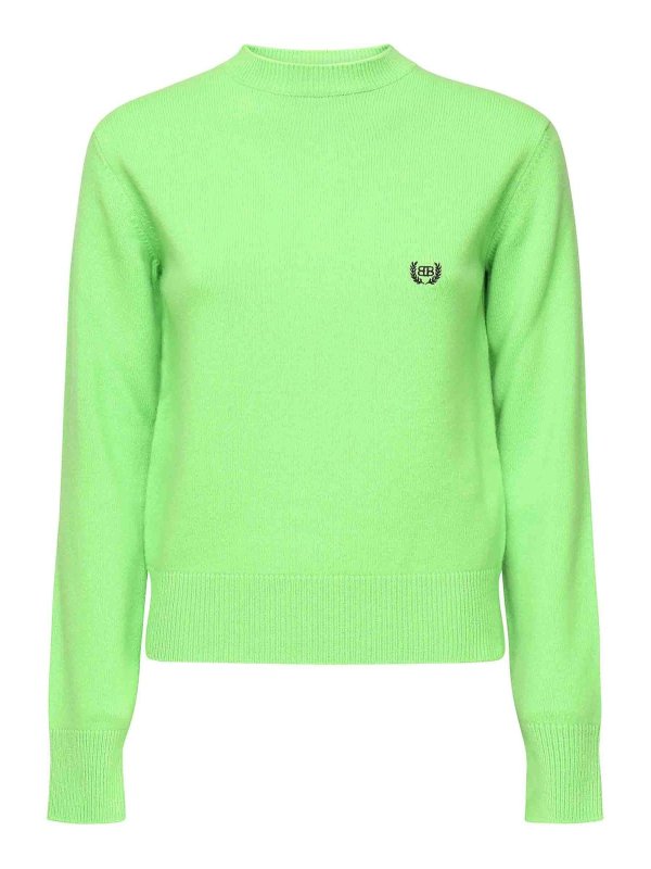 BALENCIAGA: クルーネック - クルーネック - イエロー