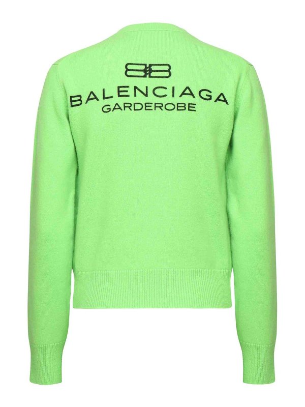 BALENCIAGA: クルーネック online - クルーネック - イエロー