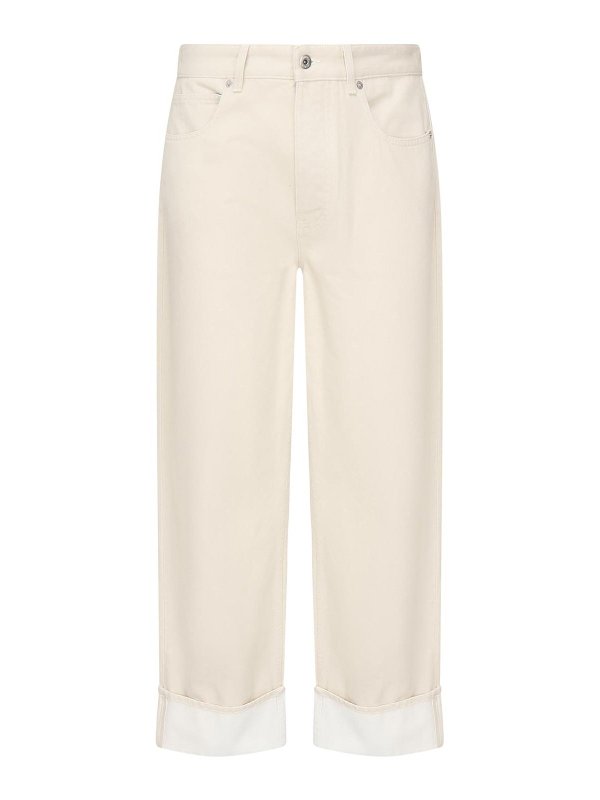 BOTTEGA VENETA: bootcut jeans - Jeans With Cuff