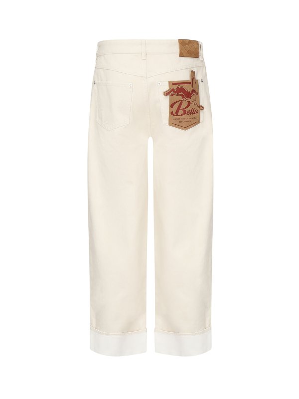 BOTTEGA VENETA: bootcut jeans online - Jeans With Cuff