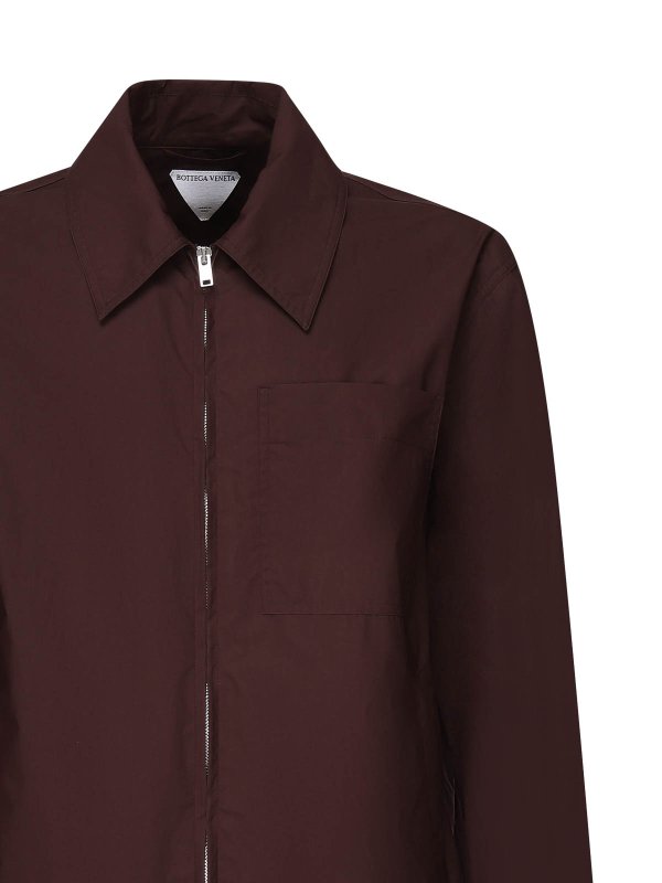 BOTTEGA VENETA: カジュアルジャケット online - カジュアルジャケット - ダークレッド