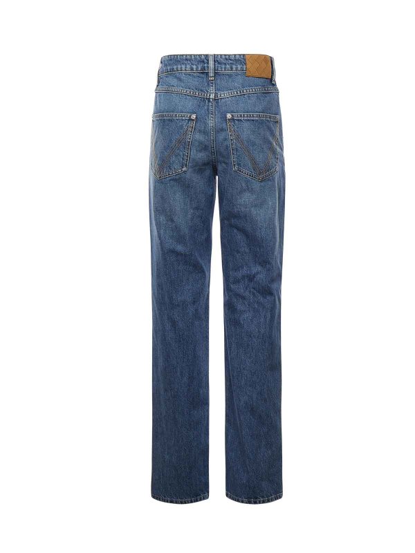 BOTTEGA VENETA: ブーツカットジーンズ online - ブーツカットジーンズ - ダークウォッシュ