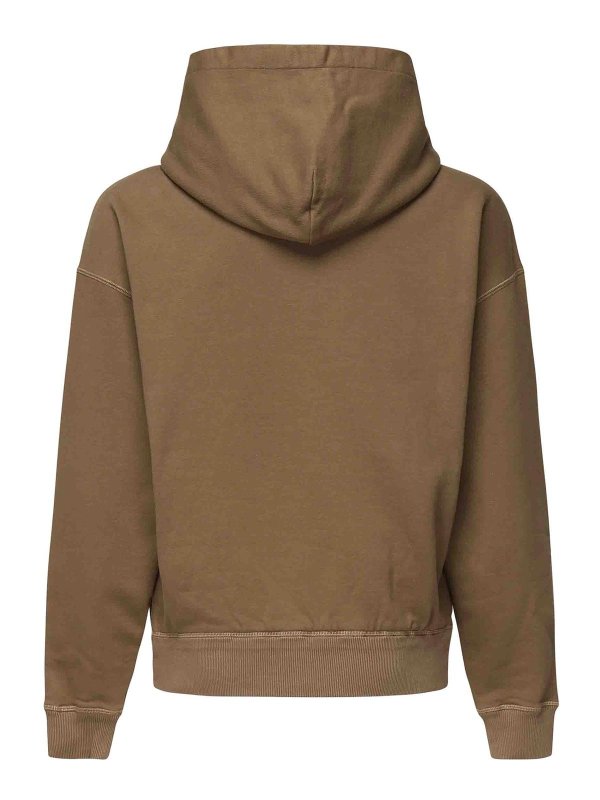 DOLCE & GABBANA: Sweatshirts & Sweaters online - Hoodie With Logo Embroidery