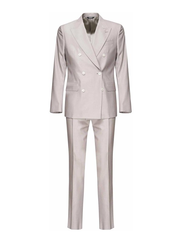 DOLCE & GABBANA: フォーマルスーツ - フォーマルスーツ - ヌードカラー