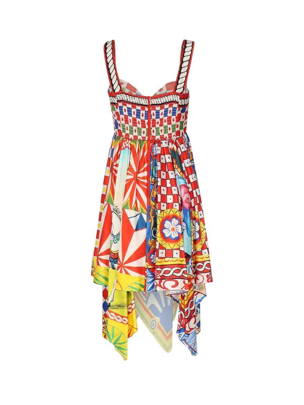 The Best Shops DOLCE & GABBANA: ニーレングスドレス - 膝丈ドレス - ブルー