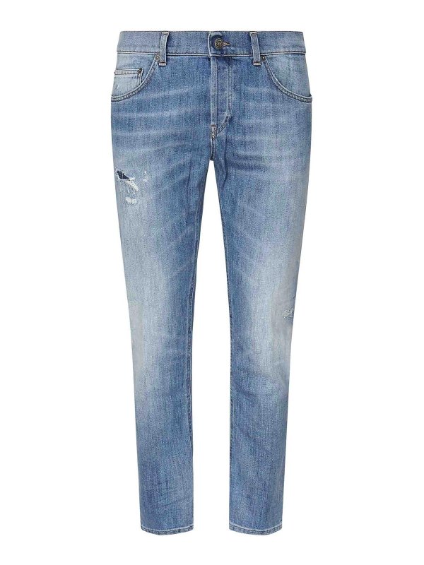 DONDUP: Bootcut - Bootcut Jeans - Blau