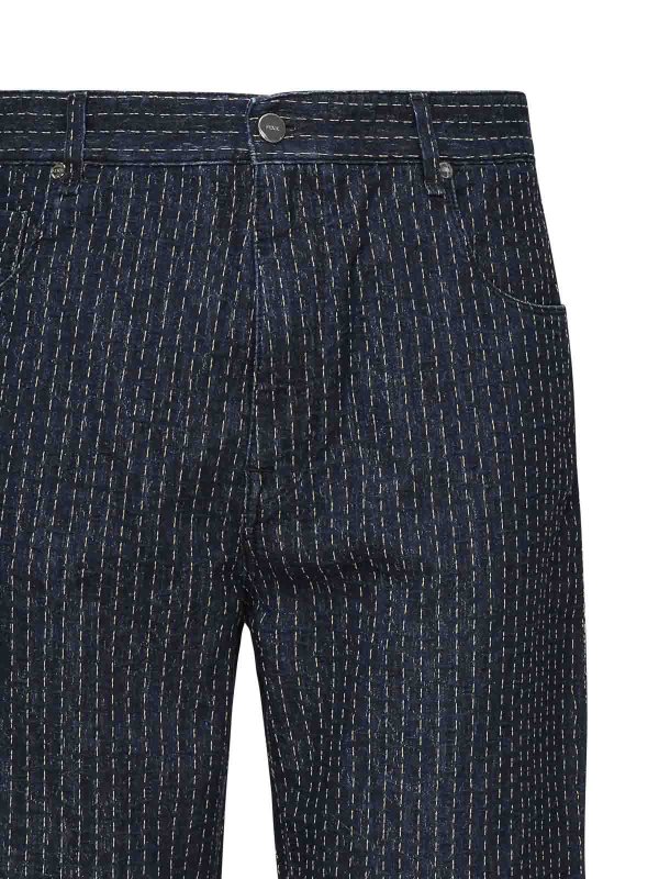 The Best Shops FENDI: straight leg jeans - Denim 5 Pockets Allover