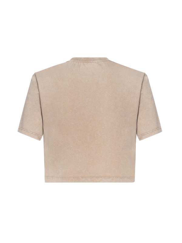 The Best Shops FENDI: t-shirts - Cropped T-Shirt With Logo