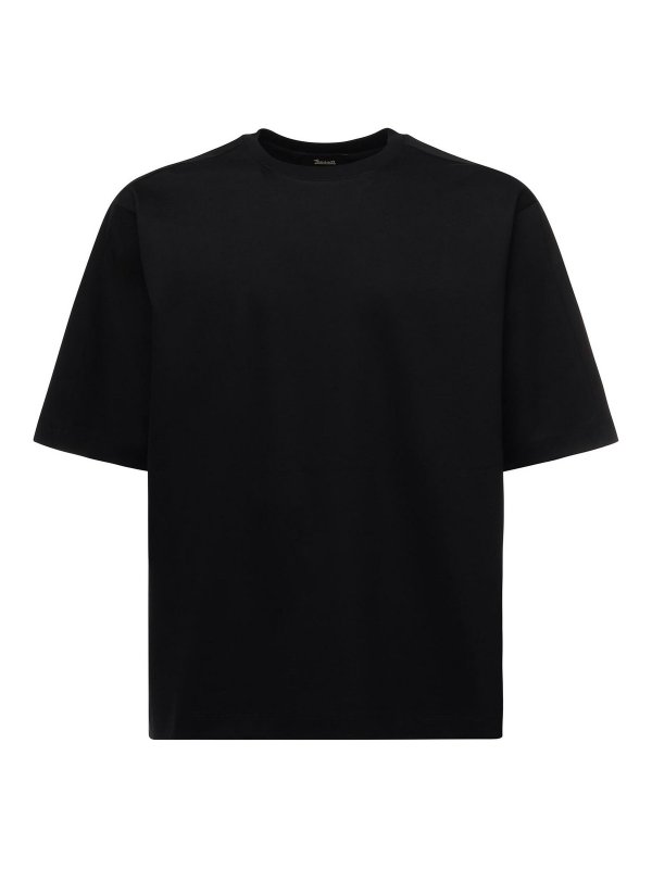 HERNO: t-shirts - Cotton T-Shirt