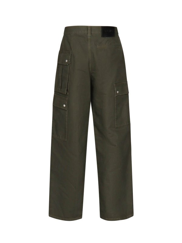 LOEWE: casual trousers online - Cotton Cargo Pants