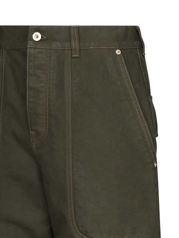 The Best Shops LOEWE: casual trousers - Cotton Cargo Pants