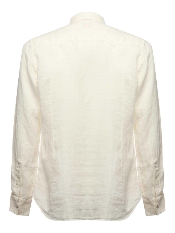 MC2 SAINT BARTH: shirts online - Greg Linen Shirt