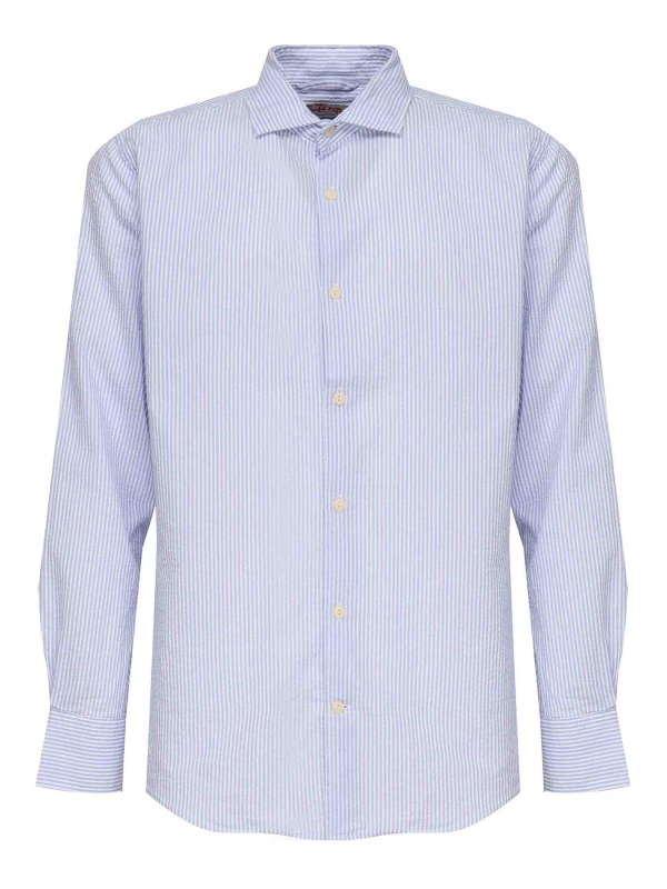 MC2 SAINT BARTH: Camisas - Camisa - Azul