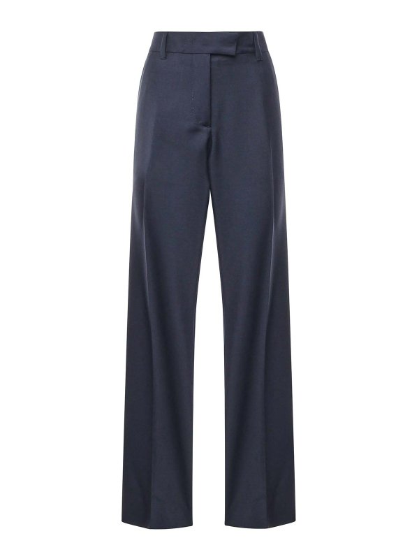 MIU MIU: casual trousers - Kid Mohair Trousers
