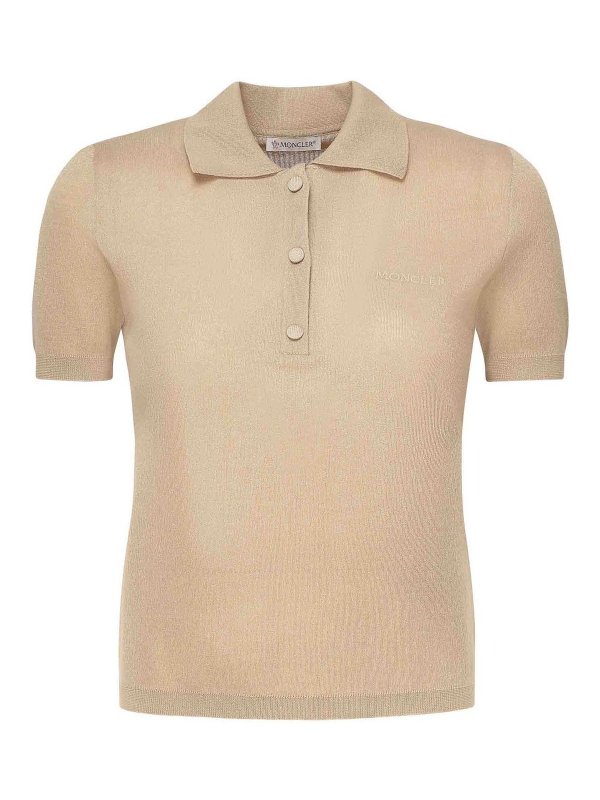 MONCLER: Polos  - Polo - Marron