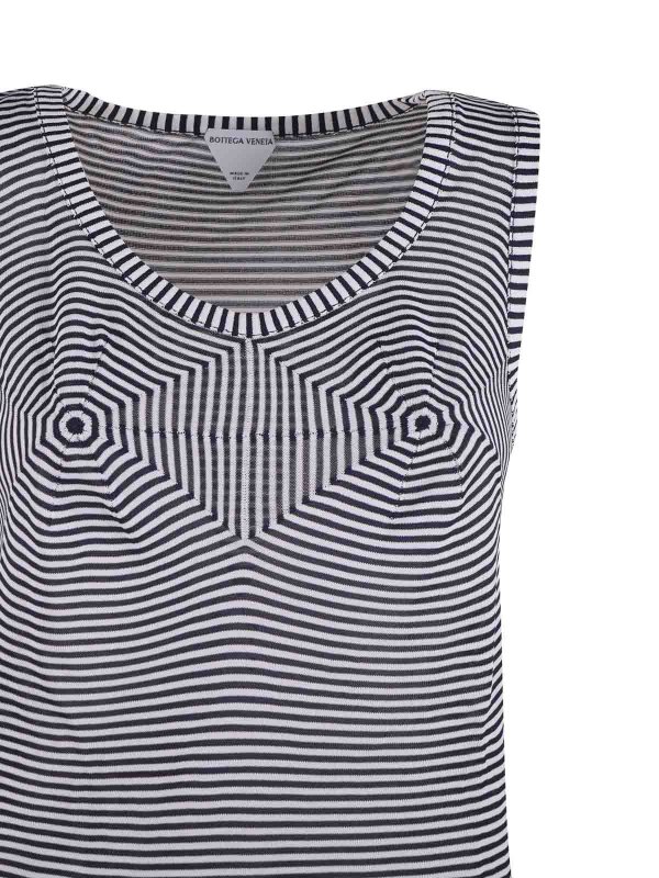 The Best Shops BOTTEGA VENETA: Tops & Tank tops - Optical Top