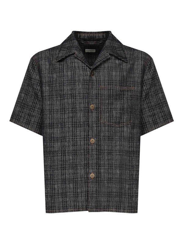 BURBERRY: Camisas - Camisa - Azul