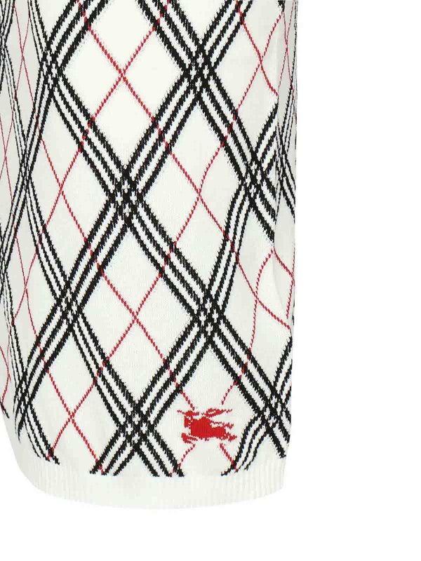 BURBERRY: Knee length skirts & Midi online - Argyle Check Midi Skirt