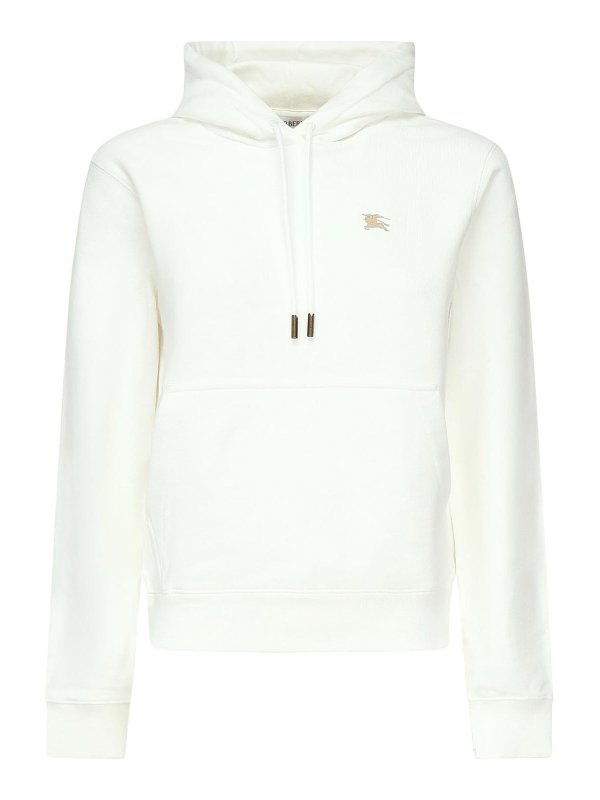 BURBERRY: Sweatshirts und Pullover - Sweatshirt - Weiß