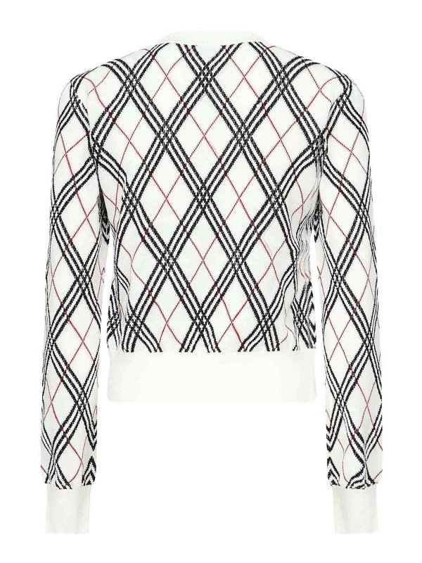 The Best Shops BURBERRY: クルーネック - クルーネック - 白