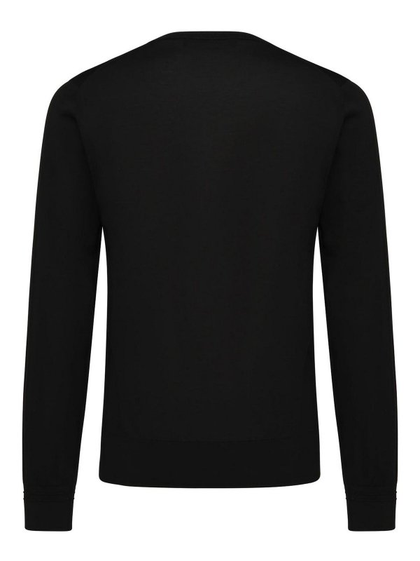 The Best Shops DOLCE & GABBANA: crew necks - Silk Pullover