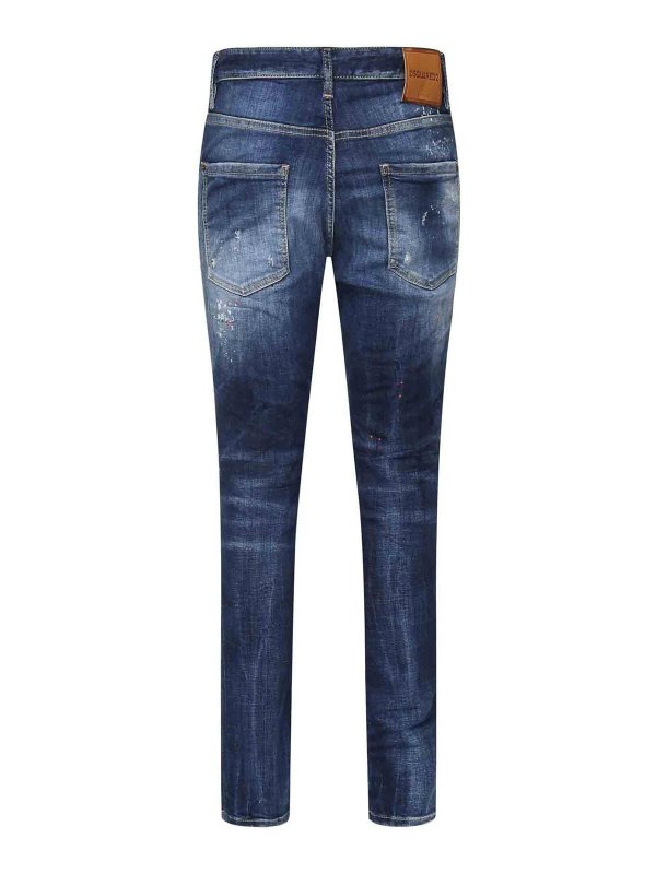 The Best Shops DSQUARED2: bootcut jeans - Cool Guy Distressed Jeans