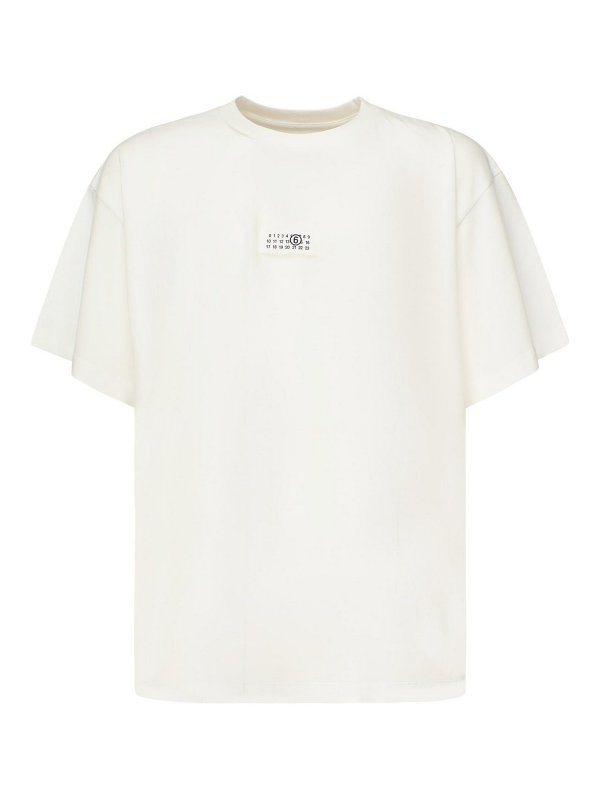 MM6 MAISON MARGIELA: Camisetas - Camiseta - Beis