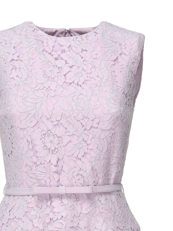パーティードレス SELF PORTRAIT PF25067SL Dresses Lace sleeveless mini dress Self Portrait Lace Mini Dress - Purple - Women | PF25067SL