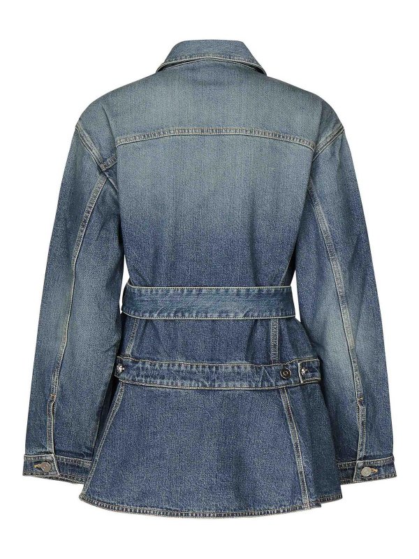 Alaïa: Vestes casuals online - Veste Casual - Bleu
