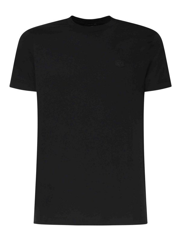 EMPORIO ARMANI: t-shirts - Cotton T-Shirt