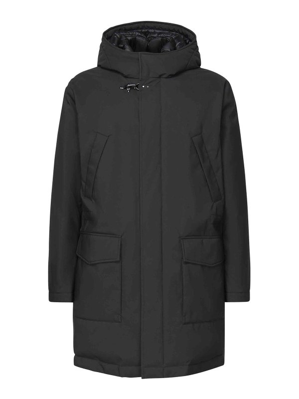 FAY: Parkas - Parka - Negro