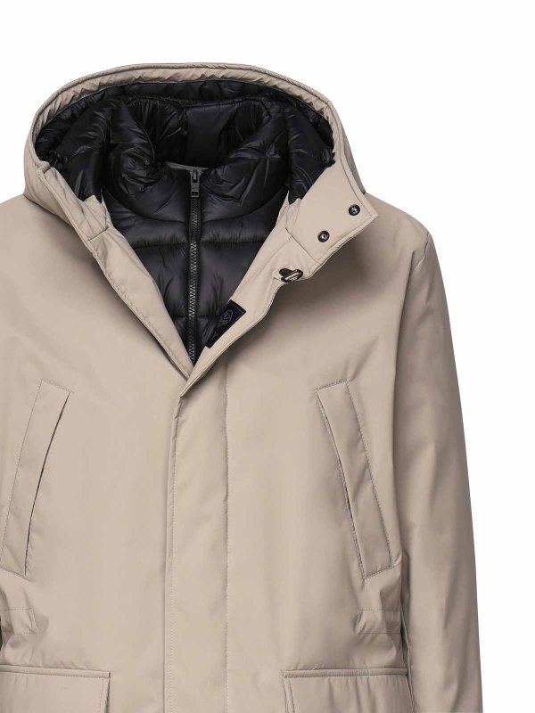 The Best Shops FAY: Parkas - Parka - Gris Claro