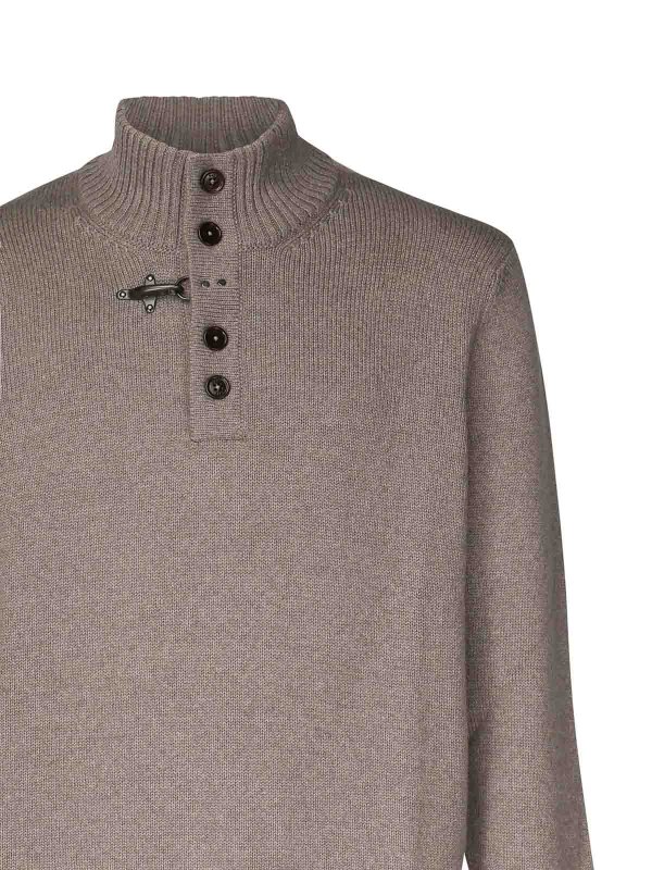 The Best Shops FAY: maglia collo rotondo - Cubicolo in lana in maglia