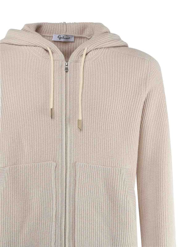 The Best Shops GIULIANO GALIANO: Sweatshirts & Sweaters - Virgin Wool Blend Sweatshirt