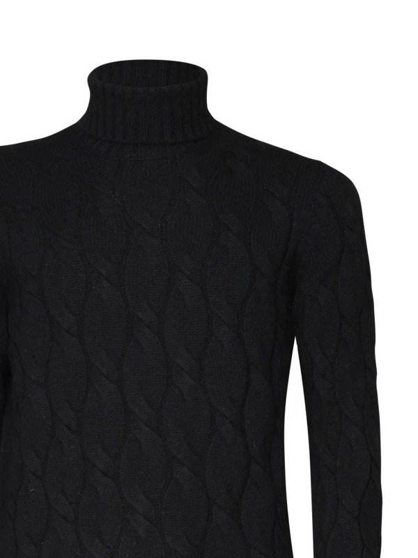 The Best Shops GIULIANO GALIANO: Suéteres con cuello pico - Suéter Cuello Redondo - Negro