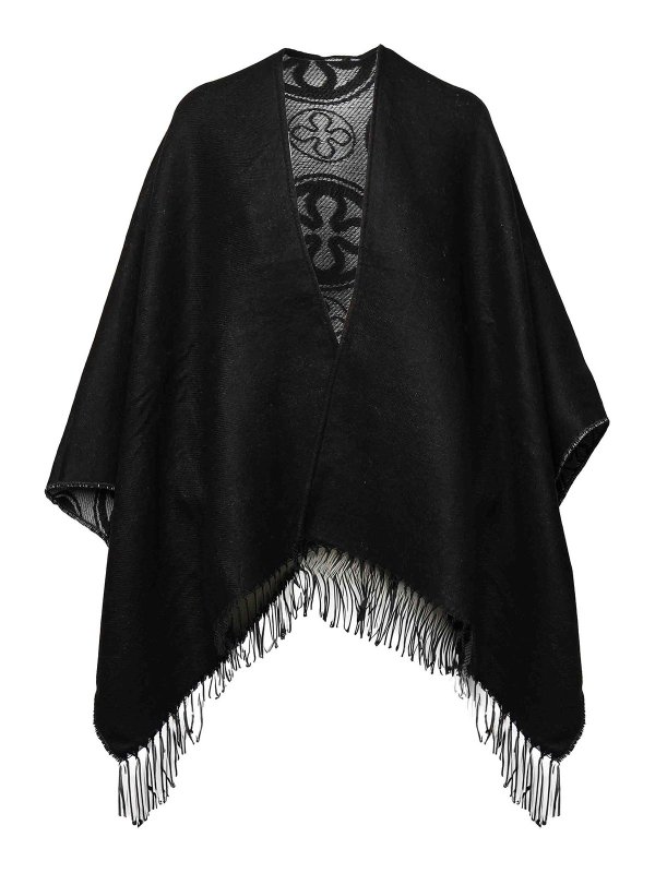 v°73: Capes & Ponchos - Cape - Schwarz