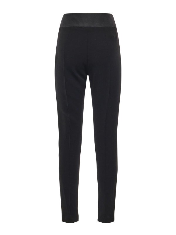 FENDI: casual trousers online - Slim Fit Wool Trousers