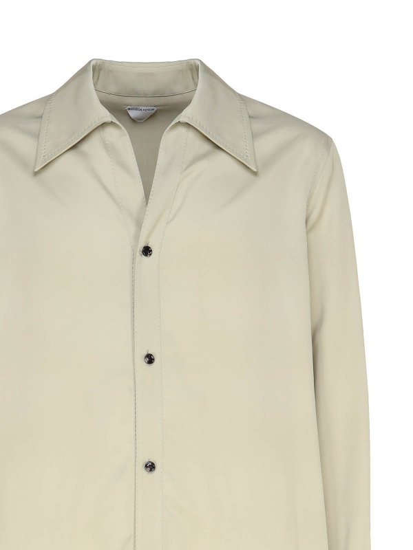 The Best Shops BOTTEGA VENETA: シャツ - シャツ - グレイッシュブラウン