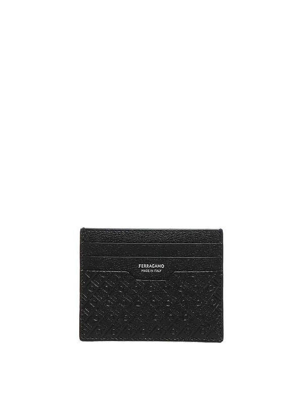 FERRAGAMO: wallets & purses - Monogram Card Holder