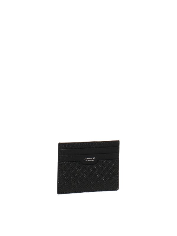 FERRAGAMO: wallets & purses online - Monogram Card Holder