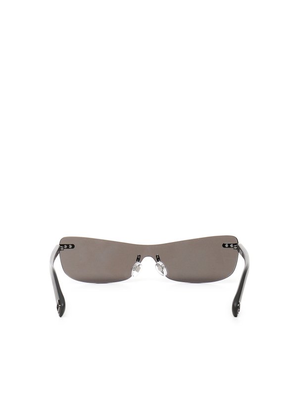 JACQUEMUS: Lunettes de soleil online - Lunettes De Soleil - Noir