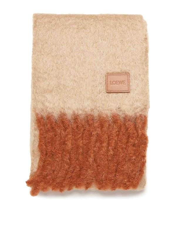 LOEWE: スカーフ - スカーフ - 黒