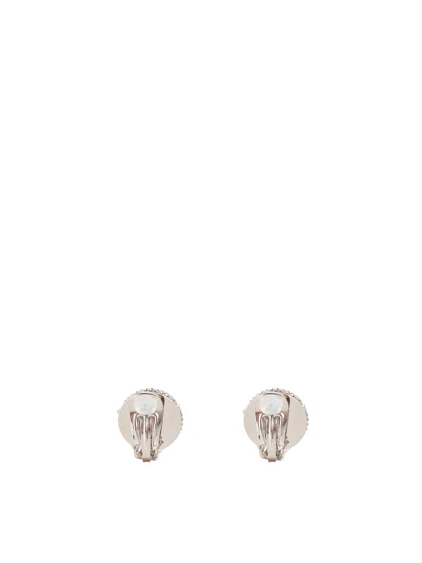 VALENTINO GARAVANI: Earrings online - Signature Vlogo Clip Earrings
