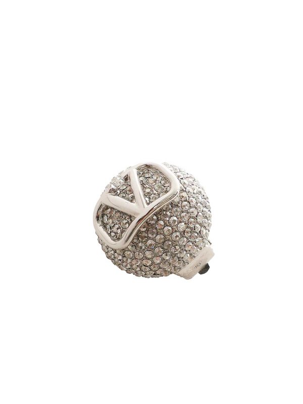 The Best Shops VALENTINO GARAVANI: Earrings - Signature Vlogo Clip Earrings