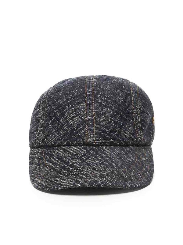 BURBERRY: hats & caps - Baseball Cap Check