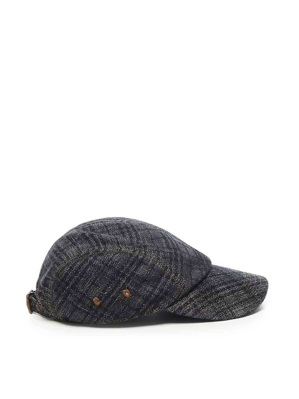 BURBERRY: hats & caps online - Baseball Cap Check