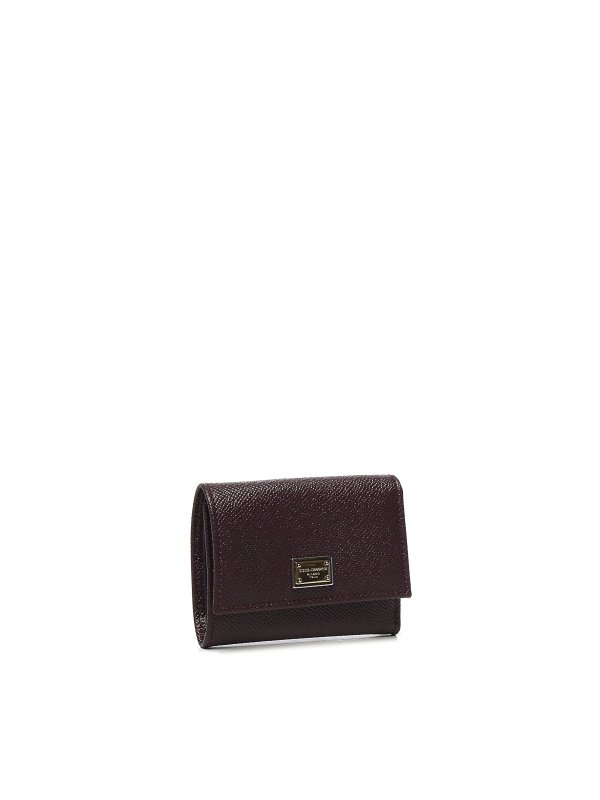 DOLCE & GABBANA: 財布＆ポーチ online - 財布 - ダークレッド