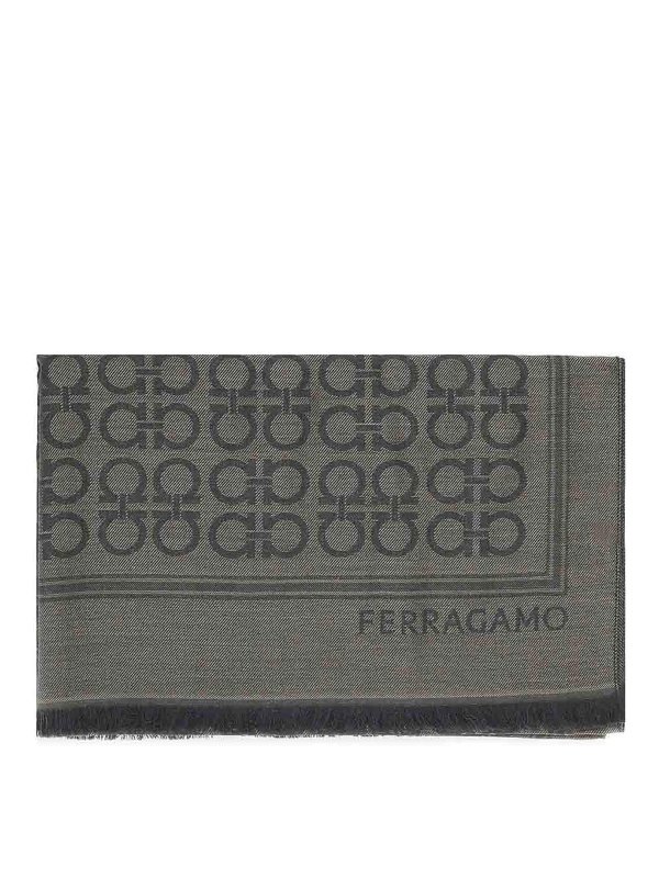 FERRAGAMO: Schals - Schal - Grün